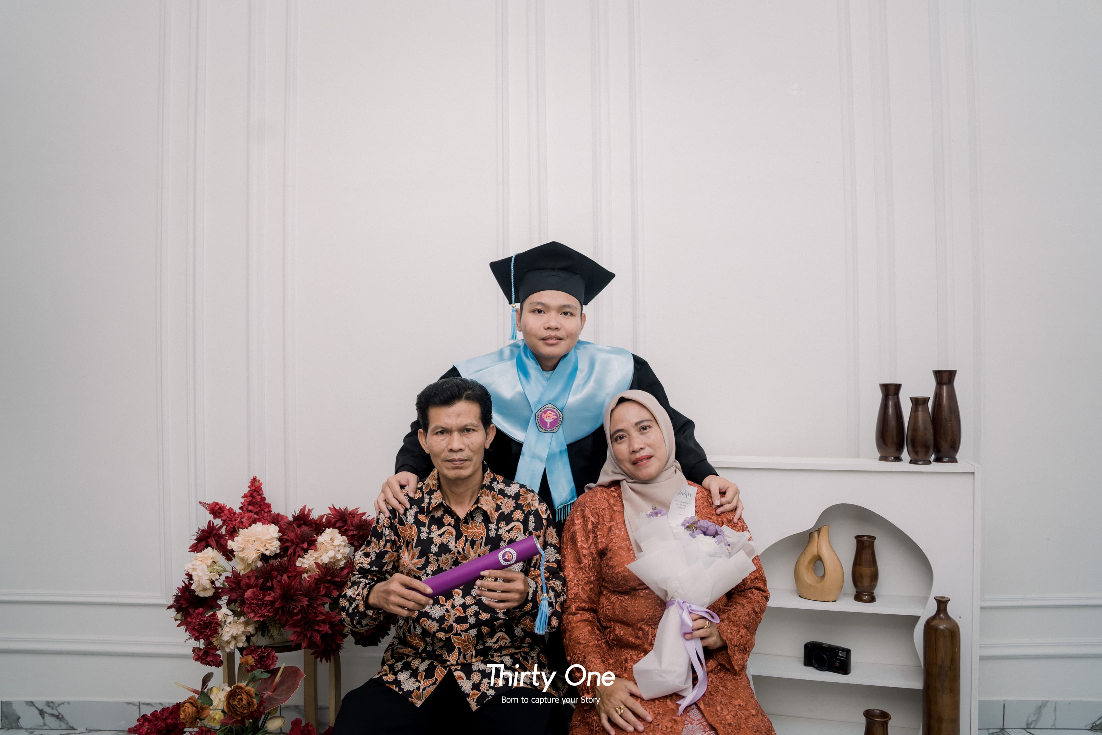 Graduation celebration photo