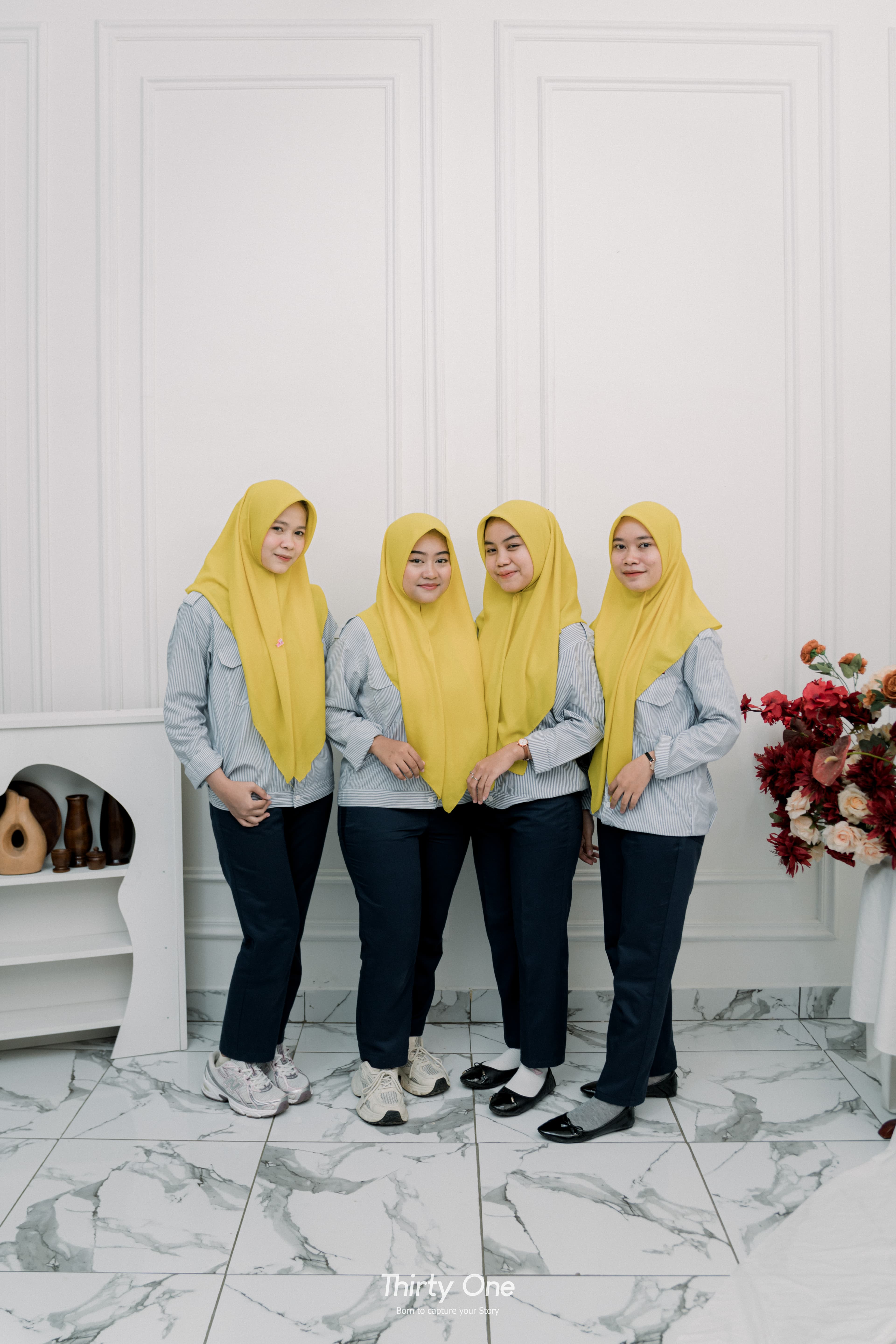 Group celebration photo