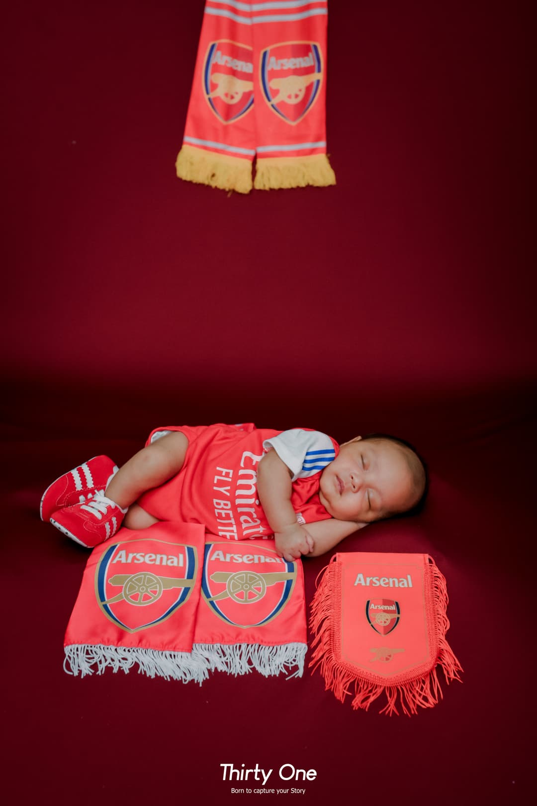 Soft newborn photography