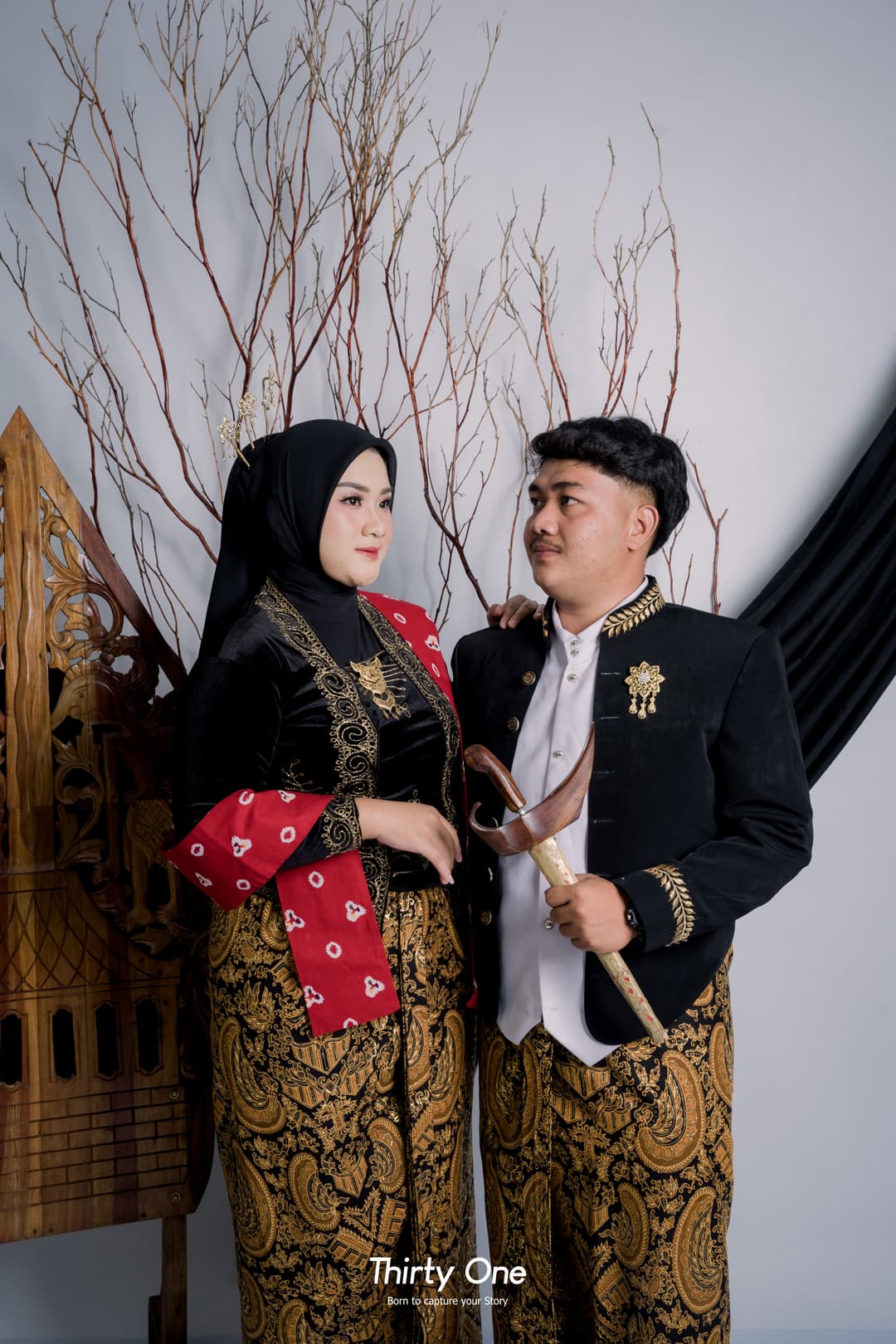 Classic indoor prewedding session