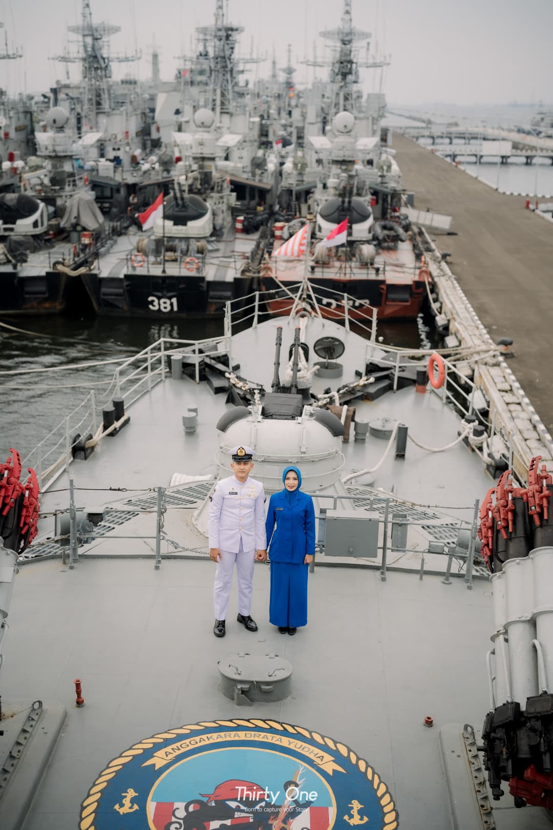 Majestic scenery for prewedding shoot