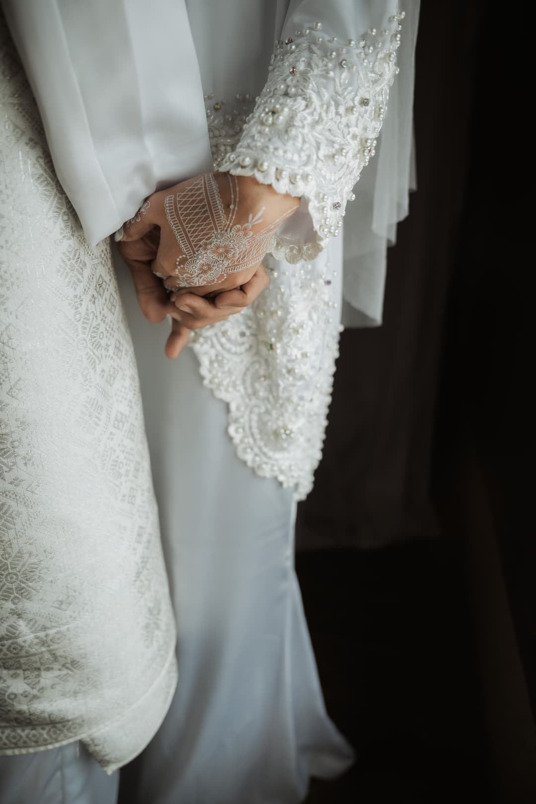 Glamorous wedding reception documentation